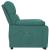 Fotoliu rabatabil electric, verde închis, material textil GartenMobel Dekor