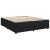 Pat box spring cu saltea, negru, 180x200 cm, catifea GartenMobel Dekor