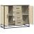 Dulap, stejar sonoma, 92x35x76 cm, lemn prelucrat GartenMobel Dekor