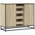 Dulap, stejar sonoma, 92x35x76 cm, lemn prelucrat GartenMobel Dekor