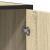 Dulap, stejar sonoma, 92x35x76 cm, lemn prelucrat GartenMobel Dekor