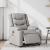 Scaun reclinabil electric pentru masaj Cloud Grey Fabric GartenMobel Dekor