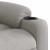 Scaun reclinabil electric pentru masaj Cloud Grey Fabric GartenMobel Dekor
