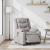 Scaun reclinabil electric pentru masaj Cloud Grey Fabric GartenMobel Dekor
