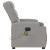 Scaun reclinabil electric pentru masaj Cloud Grey Fabric GartenMobel Dekor
