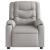 Scaun reclinabil electric pentru masaj Cloud Grey Fabric GartenMobel Dekor