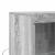 Bufetă gri Sonoma 81x37x100 cm din lemn prelucrat GartenMobel Dekor