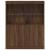 Dulap, stejar maro, 81x37x100 cm, lemn prelucrat GartenMobel Dekor