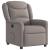 Fotoliu rabatabil, gri taupe, material textil GartenMobel Dekor