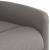 Fotoliu rabatabil, gri taupe, material textil GartenMobel Dekor