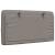 Pernă pentru tăblie de pat, gri taupe, 80 cm, material textil GartenMobel Dekor