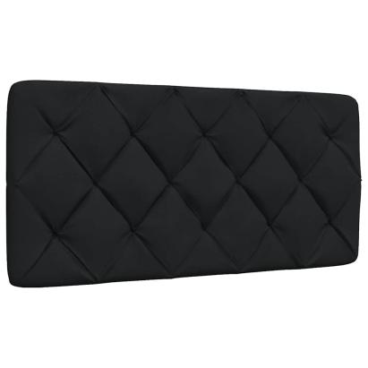 Pernă pentru tăblie de pat, negru, 100 cm, material textil GartenMobel Dekor