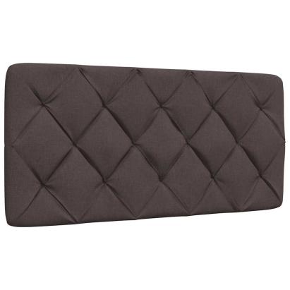 Pernă pentru tăblie de pat maro închis, 100 cm, material textil GartenMobel Dekor