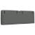 Pernă pentru tăblie de pat, gri închis, 140 cm, material textil GartenMobel Dekor