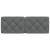 Pernă pentru tăblie de pat, gri închis, 140 cm, material textil GartenMobel Dekor