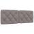 Pernă pentru tăblie de pat, gri taupe, 140 cm, material textil GartenMobel Dekor