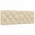 Pernă pentru tăblie de pat, crem, 140 cm, material textil GartenMobel Dekor