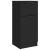 Servante, 2 buc., negru, 30x30x70 cm, lemn prelucrat GartenMobel Dekor