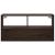 Dulap TV, stejar maro, 80x31x39,5 cm, lemn prelucrat și metal GartenMobel Dekor