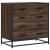 Dulap cu sertar, stejar maro, 70x41x70 cm, lemn prelucrat GartenMobel Dekor