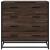 Dulap cu sertar, stejar maro, 70x41x70 cm, lemn prelucrat GartenMobel Dekor