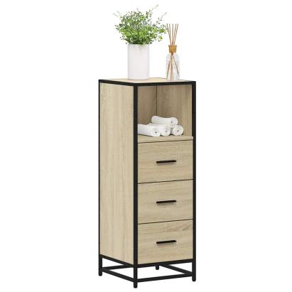 Dulap de baie stejar Sonoma 35x37,5x100 cm lemn prelucrat GartenMobel Dekor
