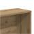 Bibliotecă, stejar artizanal,157x24x160 cm, lemn prelucrat GartenMobel Dekor