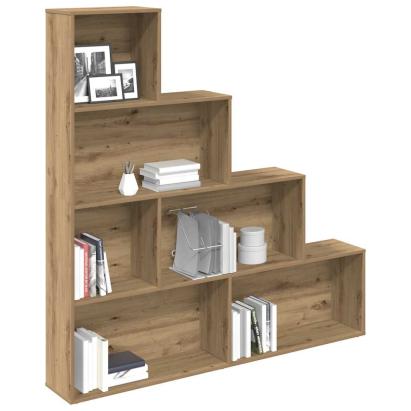 Bibliotecă, stejar artizanal,157x24x160 cm, lemn prelucrat GartenMobel Dekor