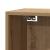 Dulap TV, stejar artizanal, 30,5x30x110 cm, lemn prelucrat GartenMobel Dekor