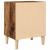 Noptiere 2 buc. Lemn vechi 40x30x50 cm Lemn prelucrat GartenMobel Dekor