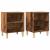 Noptiere 2 buc. Lemn vechi 40x30x50 cm Lemn prelucrat GartenMobel Dekor