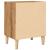 Noptiera Stejar artizanal 40x30x50 cm Lemn prelucrat GartenMobel Dekor