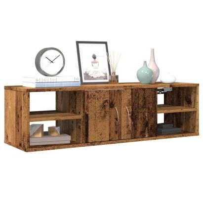 Dulap de perete, lemn vechi, 102x30x29 cm, lemn compozit GartenMobel Dekor