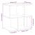 Dulap lateral, lemn vechi, 50x30x51,5 cm, PAL GartenMobel Dekor