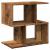 Noptiere, 2 buc., lemn vechi, 50x30x51,5 cm, PAL GartenMobel Dekor
