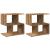 Noptiere 2 buc. stejar artizanal 50x30x51,5 cm lemn prelucrat GartenMobel Dekor