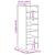 Dulap Pantofi Lemn Vechi 32x35x92 cm Lemn prelucrat GartenMobel Dekor