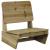 Scaune de grădină 2 buc 60x64x70,5 cm Lemn impregnat de pin GartenMobel Dekor