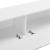 Comoda TV pentru Living Suspendabila pe Perete, PAL Alb Mat, 140x33x30 cm