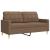 Set de canapele, 2 piese, maro, textil GartenMobel Dekor