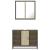 Set mobilier de baie, 2 piese, stejar sonoma, lemn prelucrat GartenMobel Dekor