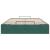 Cadru de pat otoman fără saltea Verde închis 120x200 cm catifea GartenMobel Dekor