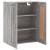 Dulap pe perete, sonoma gri, 69,5x34x90 cm, lemn prelucrat GartenMobel Dekor
