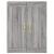 Dulap pe perete, sonoma gri, 69,5x34x90 cm, lemn prelucrat GartenMobel Dekor