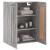 Dulap pe perete, sonoma gri, 69,5x34x90 cm, lemn prelucrat GartenMobel Dekor