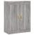 Dulap pe perete, sonoma gri, 69,5x34x90 cm, lemn prelucrat GartenMobel Dekor