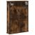 Dulap baie cu oglindă stejar fumuriu 42x12x60 cm lemn compozit GartenMobel Dekor