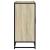 Dulap, stejar sonoma, 92x35x76 cm, lemn prelucrat GartenMobel Dekor