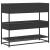 Măsuță consolă, negru, 90x35x80 cm, lemn prelucrat GartenMobel Dekor
