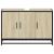 Dulap pentru chiuveta de baie stejar Sonoma 90x33x60 cm lemn GartenMobel Dekor